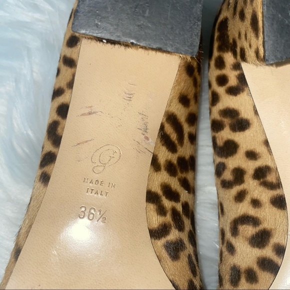 M. Gemi Block Heel Leopard‎ Pumps - Picture 11 of 15
